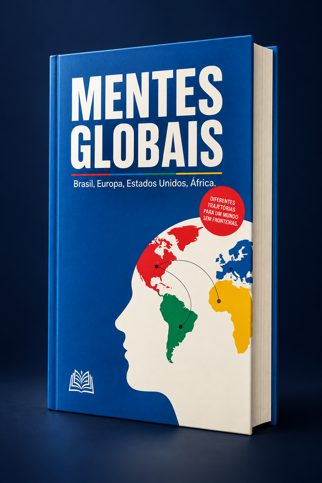 Apresentação 3D do livro Mentes Globais